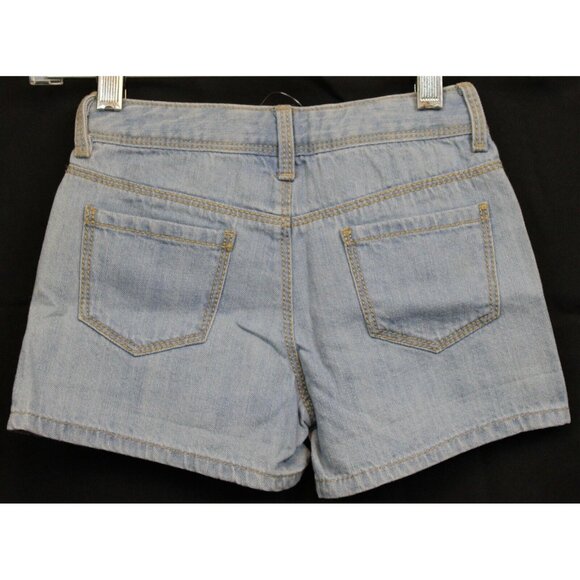 NEW VTG 2014 Gymboree Bright & Beachy Denim Shorts sz 5 Summer Bow 5 Pocket Basi - Picture 3 of 4